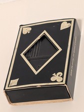 Rare KEM Arabesque Tile Liberty Plastic Single Deck Playing Cards Set in Box