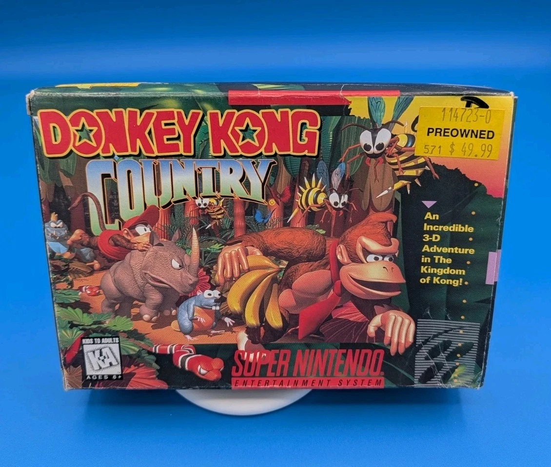 Donkey Kong Country SNES Games for sale - eBay