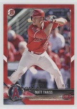 2018 Bowman Prospects Red 4/5 Matt Thaiss #BP61 0bz