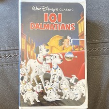 Walt Disney Classic 101 Dalmatians Black Diamond VHS 1263 1992