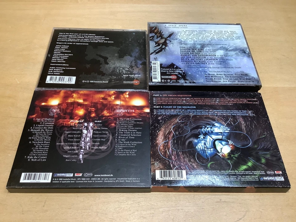 Ayreon – Amazing 4 Title, 7 Disc CD Lot Foto 2 de 4