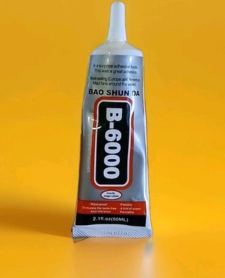 B-6000 Glue Industrial Adhesive For Phone Frame Bumper Jewelry Decoration 50ml