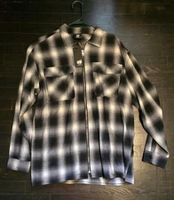 G59 Records $uicideboy$ Flannel Shirt Jacket Large