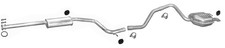 Pot d'échappement Ford MONDEO