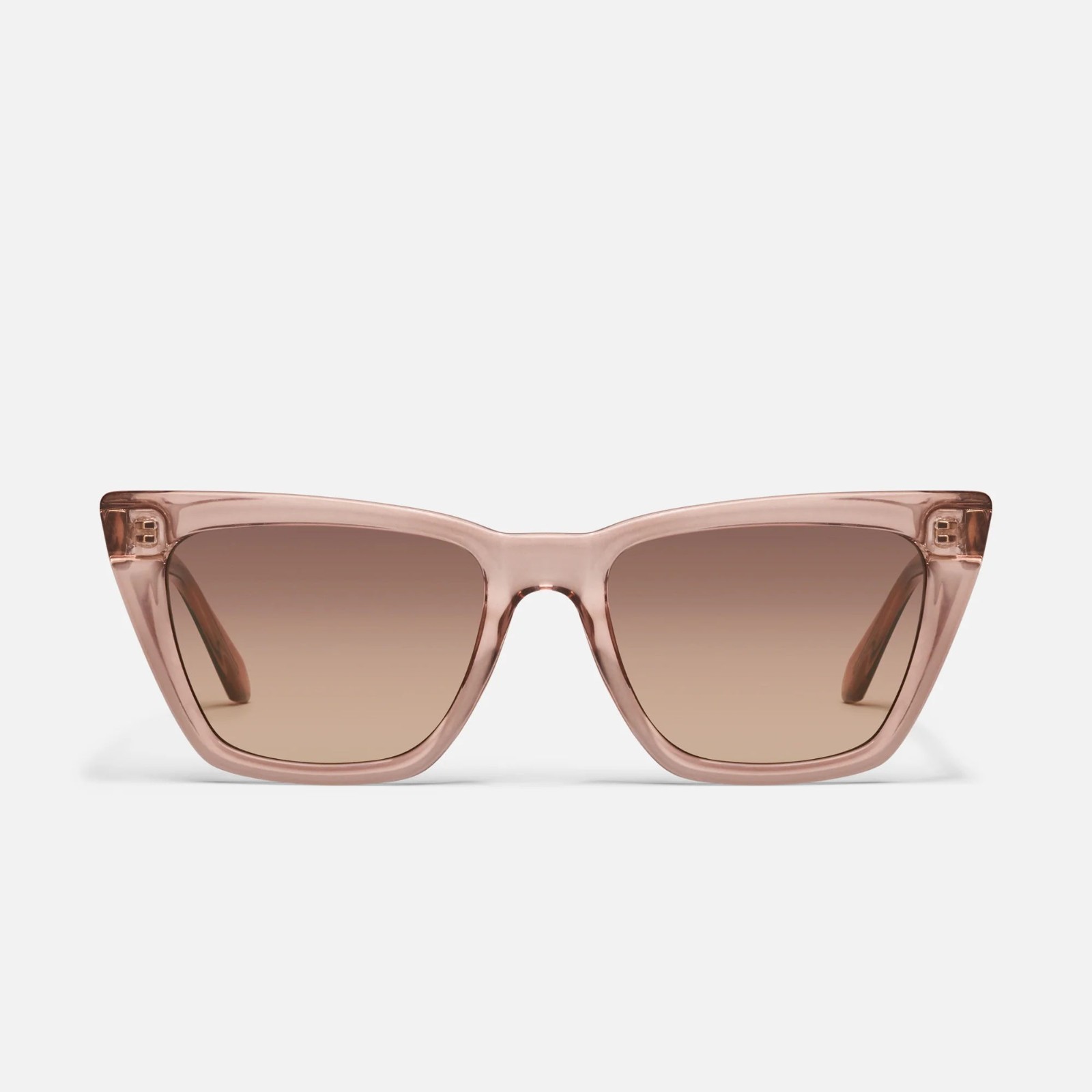 QUAY CALL THE SHOTS Women's NO-NS-2560 DOE Frame/Dark Fawn Lenses Sunglasses