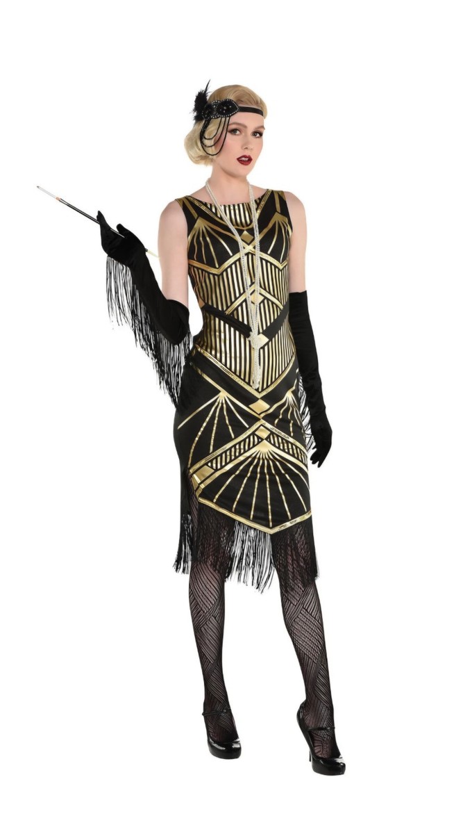 Womens Roaring 20s Flapper Girl Costume
