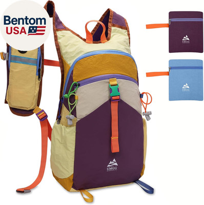 15L Small Hiking Backpack Travel Daypack Colorful Lightweight Packable Foldable