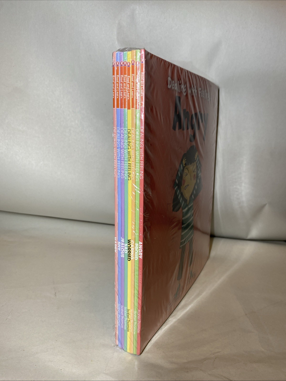 Dealing With Feeling Series 8 Books Collection Set By Isabel Thomas (Shy, Worrie