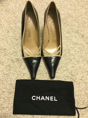 chanel kitten heel
