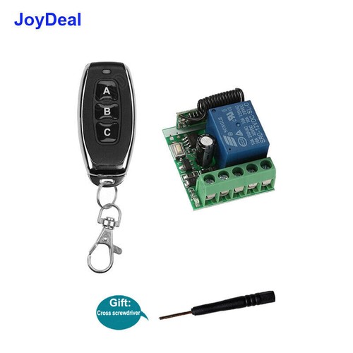 12V Relay 1CH 433MHz wireless RF Remote Control Switch Transmitter +Receivers - Picture 17 of 22