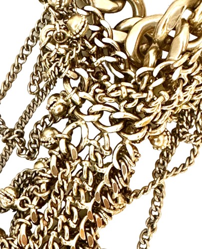 CHANEL Fußkettchen Bombay Métiers d'Art Paris Gripoix 2012 Fuß Schmuck Ketten gyuhh - Bild 10 von 20