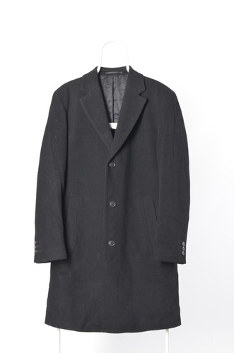 Hugo Boss Cashmere Wool Long Coat Size 48