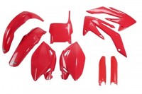 Kunststoff Verkleidung Kit Honda CRF 250 R 2006 - 2007 Rot Ufo Plast Full
