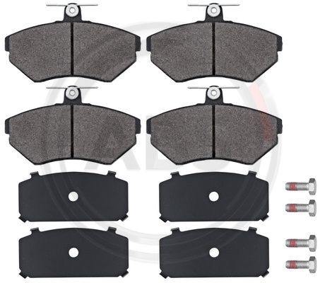 37011 A.B.S. Brake Pad Set, disc brake for ,SEAT,VW
