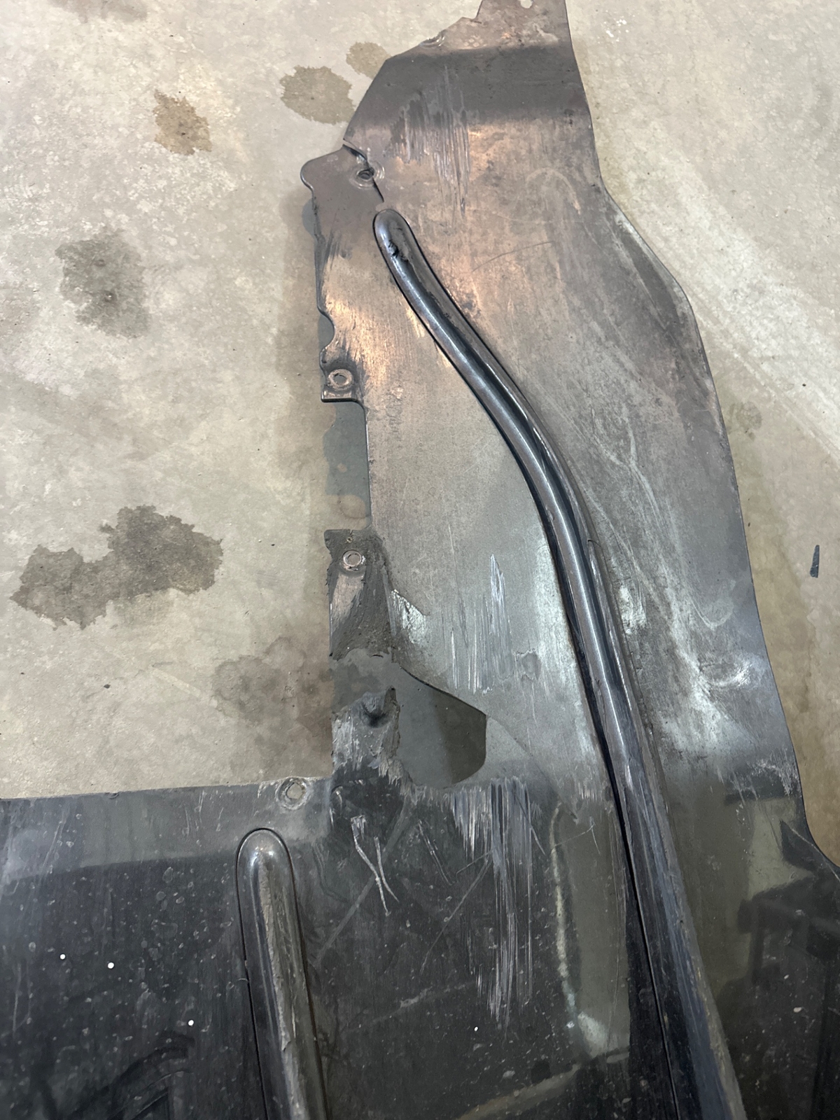 McLaren 720s Rear Diffuser Damaged
