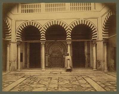 Kairouan,Interior Courtyard,Zaouia of Sidi Abid El Gahriani,Tunisia,Qayrawan
