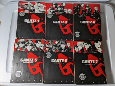 Gantz Manga English Lot: Vol. 1, 3-10 (Lot of 9) | eBay