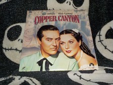 Copper Canyon Laserdisc LD Ray Milland Hedy Lamarr Free Ship 50 Orders