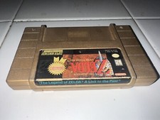 Legend of Zelda: A Link to the Past SNES Players Choice Custom Gold Cart