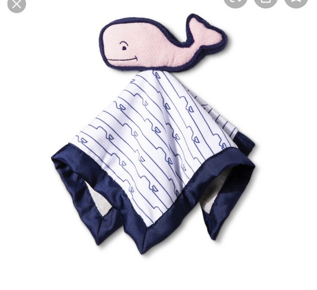 Vineyard Vines Plush Pink Whale Security Blanket Baby Target | eBay