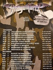 Dragonforce, Dragon Force, 2009 Tour, Full Page Promotional Ad