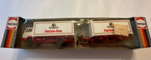 CAMIÓN DE REPARTO HERPA HO ESCALA #828292 HERPA PATRIZIER-BRAU CON 4 RUEDAS | Zustand: Used