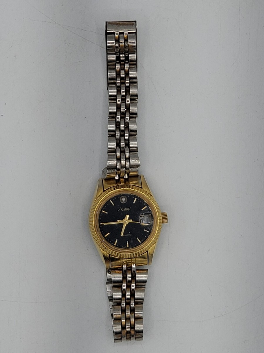 VINTAGE AVANTI Quartz Analog Stainless Steel Case And  display picture 3
