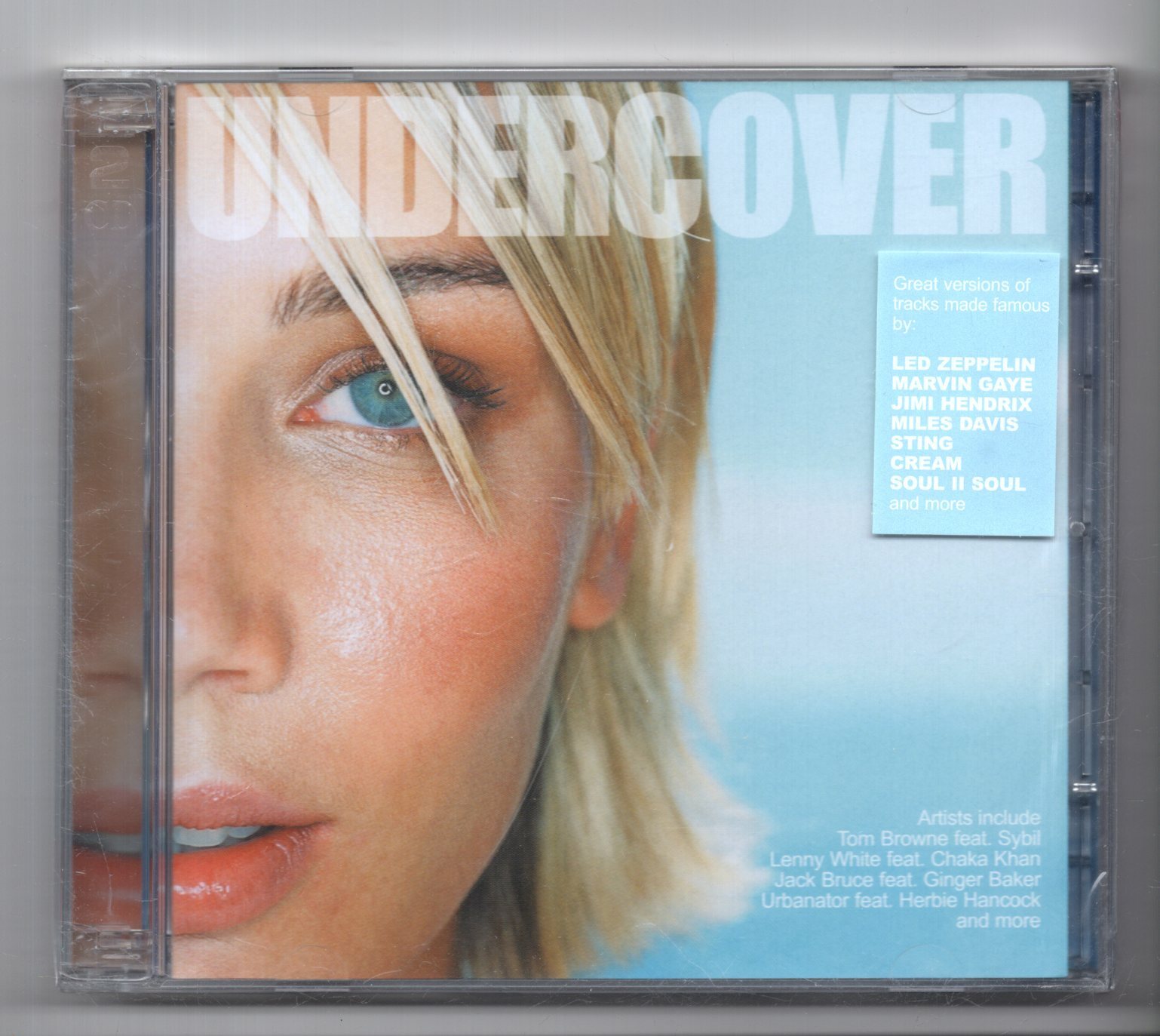 (JW283) Undercover, 22 tracks various artists - 2004 Sealed double CD