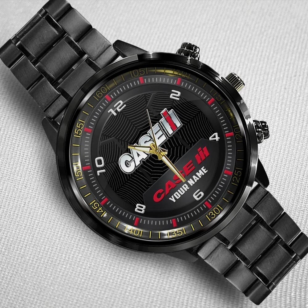 Case IH Stainless Steel Watch, Gift For Dad, Christmas Gift