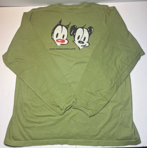 Camiseta oficial Patrick McDonnell 2005 Mutts Fan Club para hombre XL manga larga - Imagen 22 de 23