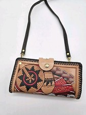 Native American Indian Crossbody Purse Bag Country Western Cowgirl Boho Hippie 