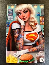 SUPERMAN 19 NATHAN SZERDY EXCLUSIVO RESTAURANTE TATUAJE VARIANTE VIRGEN SUPERGIRL DC 1