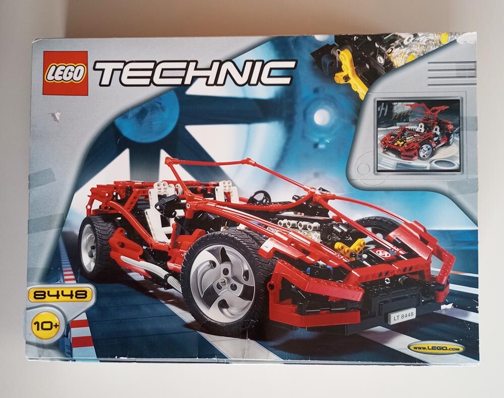 vintage LEGO Technic 8448 Super Street Sensation with instructions