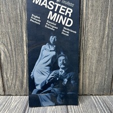 Vintage 1972 Mastermind Replacement Piece Part Instructions