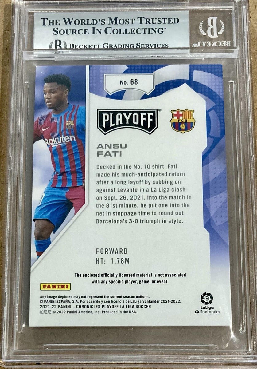 2021-22 Panini Chronicles - Base Chronicles La Liga Playoff Ansu