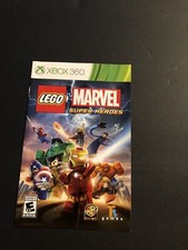 lego marvel super heroes xbox 360 Manual Only