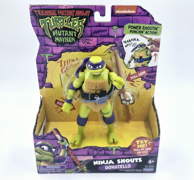 Teenage Mutant Ninja Turtles: Mutant Mayhem Ninja Shouts Donatello Action Figure