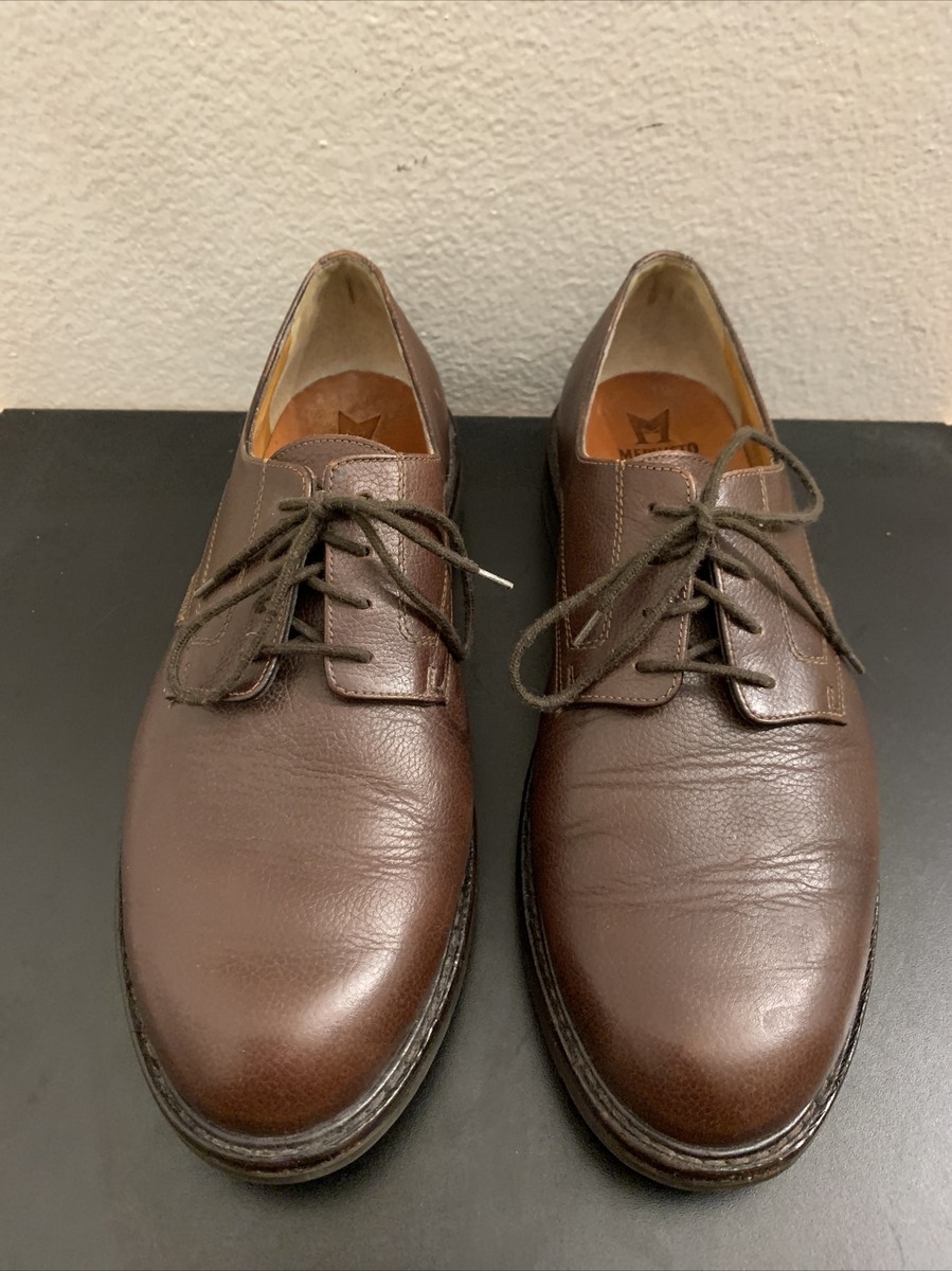 MEPHISTO \'Marlon\' Brown Plain Toe Derby Oxfords Size US 7 Marlon | Mephisto USA main image 4
