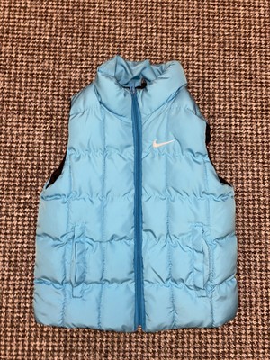 Mädchen Nike Pufferweste, Größe Small, 4-5 Jahre, blau