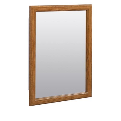 Zenith Products 21-3/4 '' H X 16.13 '' W X 4.5 '' D Rectangle Oak Medicine Cabinet