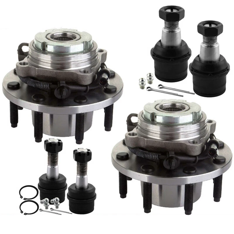 前轮轴承轮毂和组装球接头适用于福特 f-250 f-350 Super Duty — 第 2/4 张图片