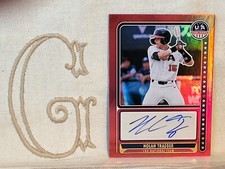 Nolan Traeger 2024 Stars & Stripes 18U National Team Auto Red #'d/99 NTS-NT🇬