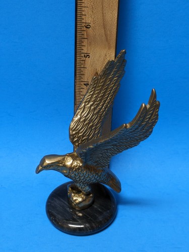 Vtg Brass/Metal American Bald Eagle Misc Lot Paperweight Finial & Decor Pc NICE - Picture 9 of 24