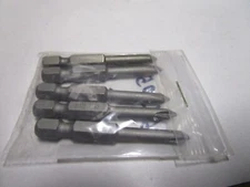 #1Phillips 1/4"Hex 1-5/16"OAL Extra Hard Power Bit QTY 5