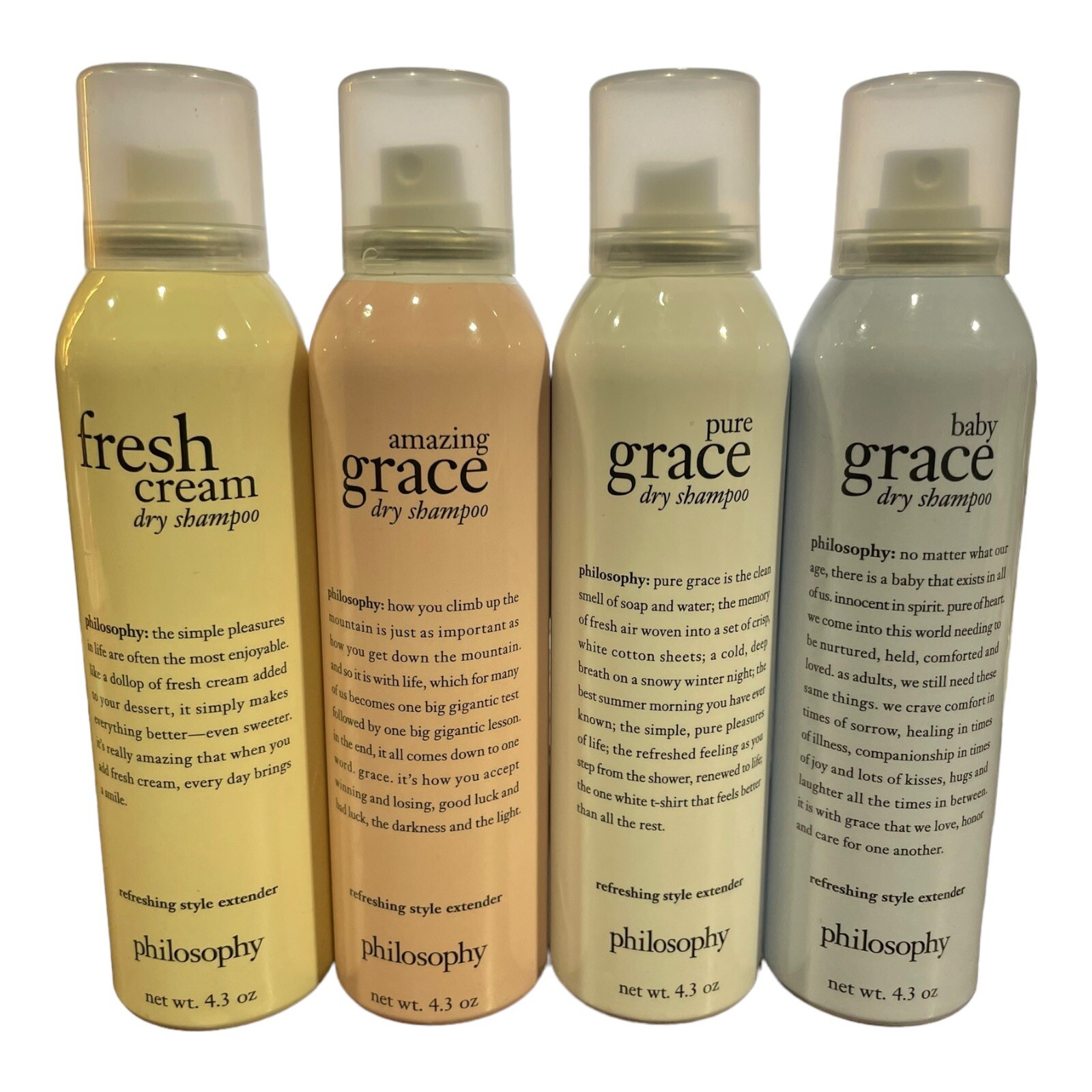 Philosophy Dry Shampoo 4.3 oz. New(Choose Scent) eBay