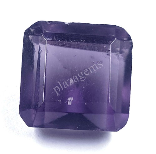 12.5 Ct CUSHION Cut lab-created Purple Amethyst Brazil Loose Gemstone 5ATL