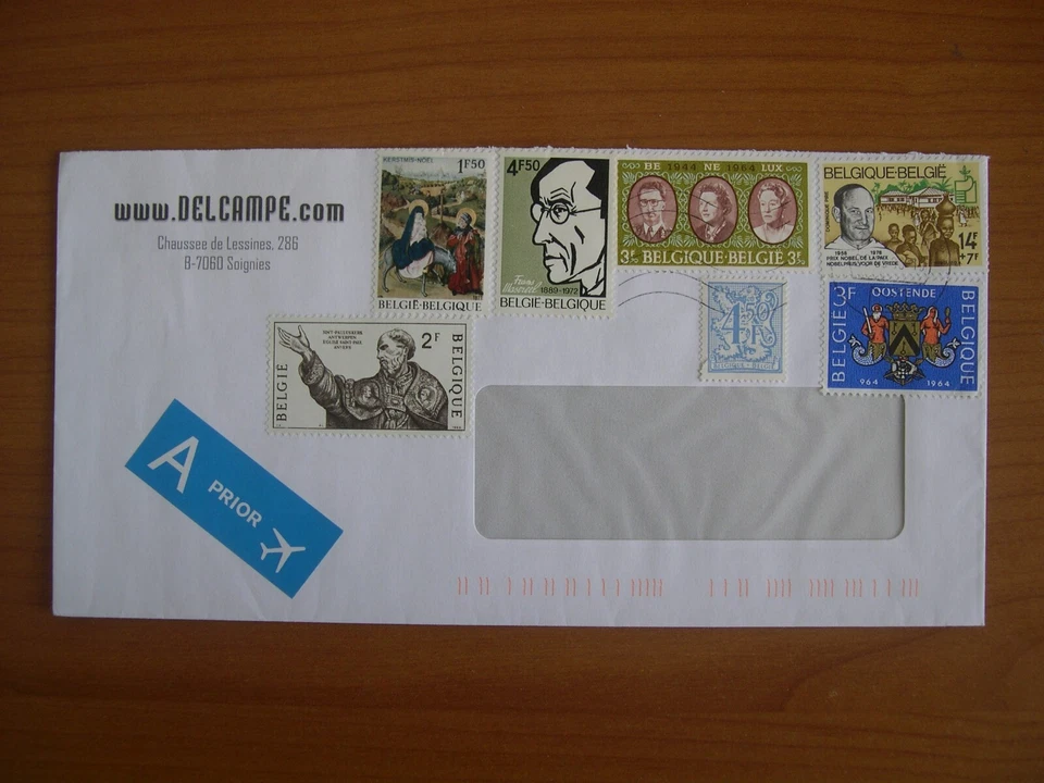 Lettre Belgique affranchissement N° divers - Photo 1/1