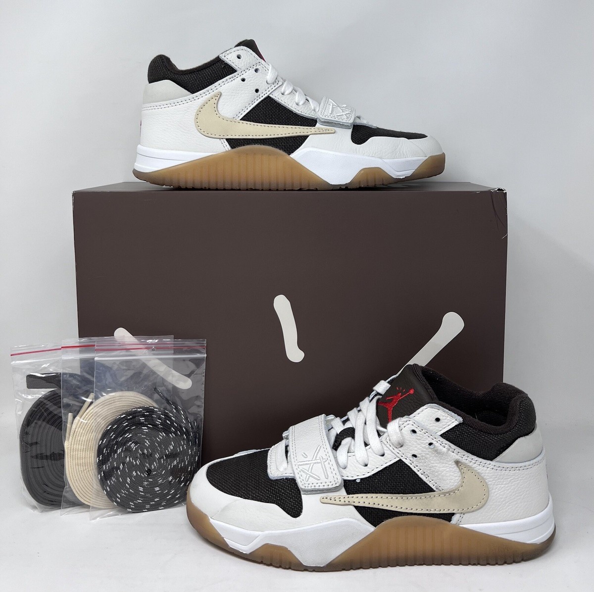 Jordan Jumpman Jack TR Travis Scott Sail Dark Mocha FZ8117-100 