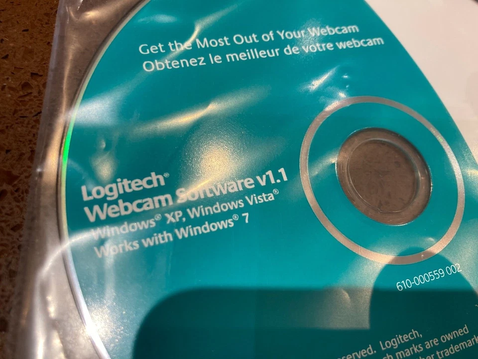 Logitech WebCam C200 Software v1.1 Install Kit: Manual & Software, VGC - Image 3 of 4