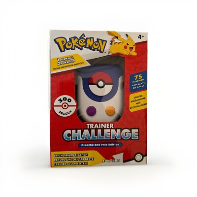 Pokemon Trainer Challenge - Pikachu and Pals Edition mit 300 Fragen ab 4 Jahren